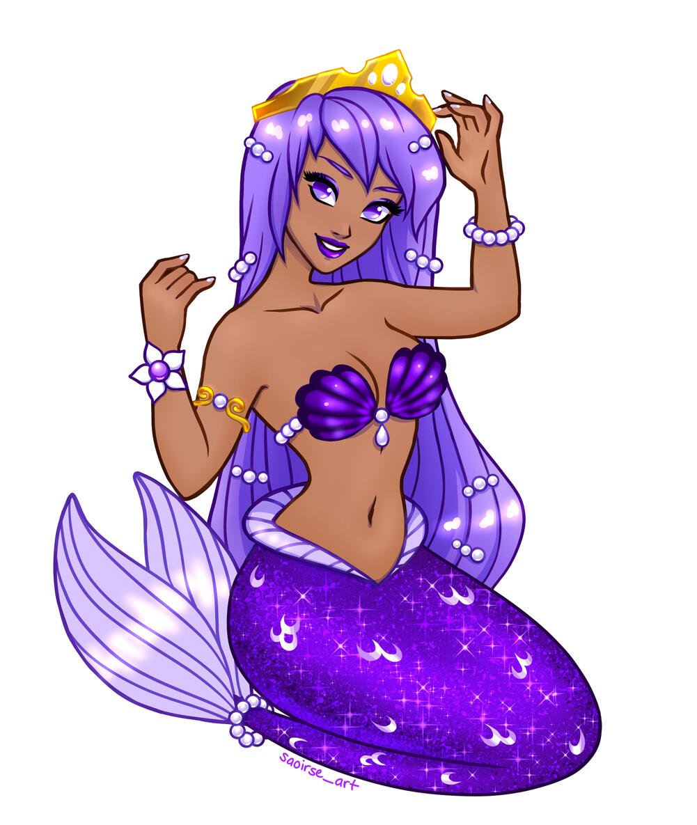 Purple Mermaid, 2024