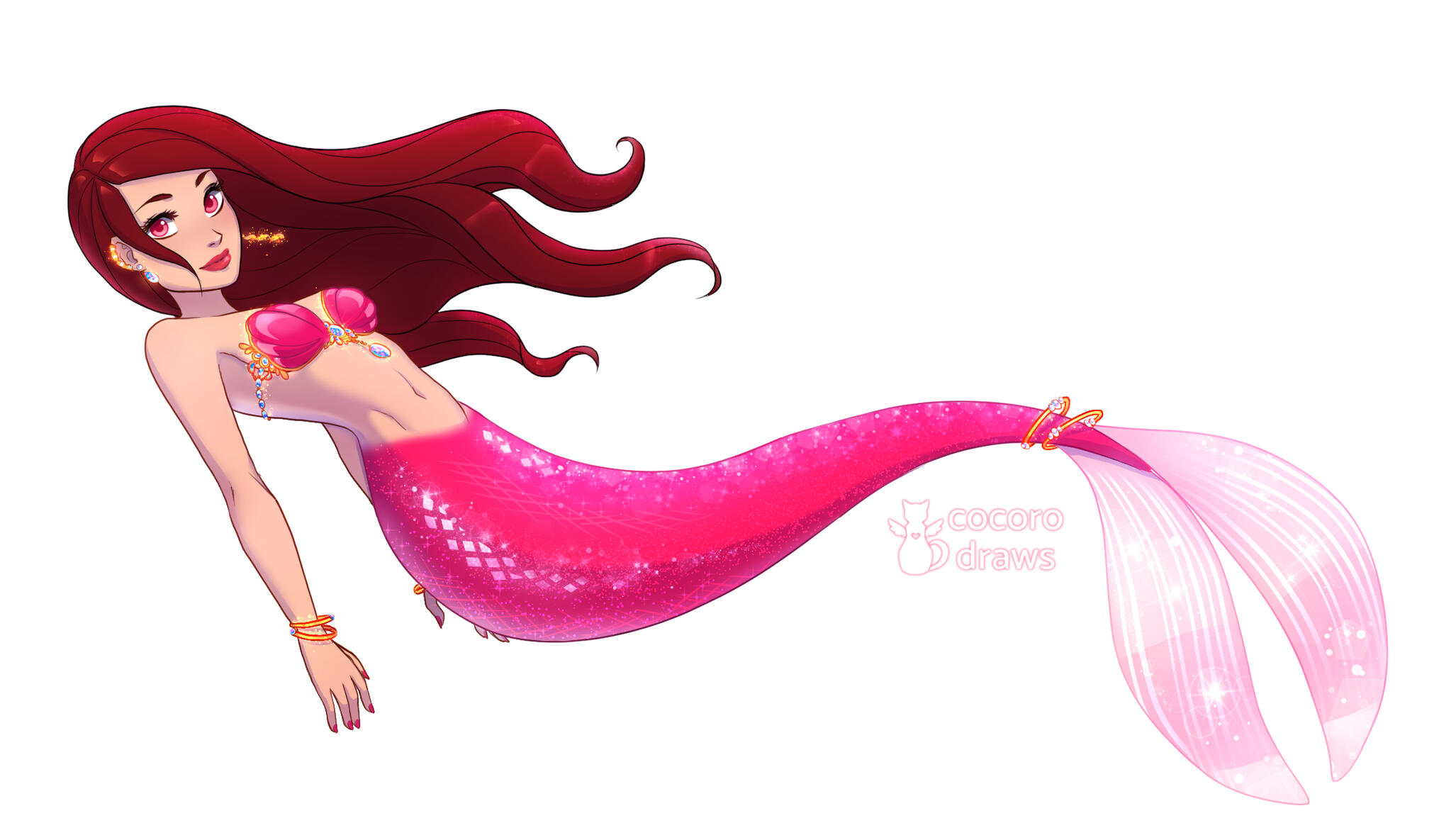 Pink Mermaid, 2018